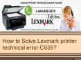 How to Solve Lexmark printer technical error C935? PowerPoint PPT Presentation