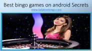 Best bingo games on android Secrets