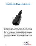 The History of IEC power cords PowerPoint PPT Presentation