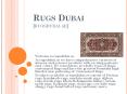 Rugs Dubai PowerPoint PPT Presentation