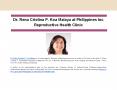 Dr. Rena Cristina P. Koa Malaya at Philippines Inc Reproductive Health Clinic PowerPoint PPT Presentation