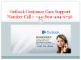 Outlook Support Phone Number PowerPoint PPT Presentation