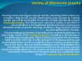 Variety of Wholesale jewelry PowerPoint PPT Presentation