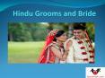 Hindu Grooms and Bride PowerPoint PPT Presentation