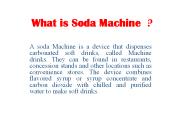 Soda Machine Manufacturer
