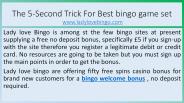 The 5-Second Trick For Best bingo game set