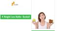 4 Busted Weight Loss Myths PowerPoint PPT Presentation