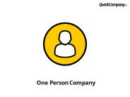Introduction to one person company