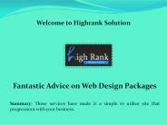 SEO pricing packages, social media packages,  Web design packages