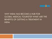 An Overview of Medical Tourism in India