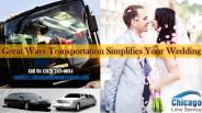 Great Ways Transportation Simplifies Your Wedding
