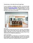 Characteristics of the Best Kitchen Design Ideas PowerPoint PPT Presentation