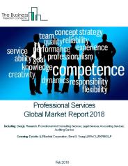 Professional Services Global Market Report 2018