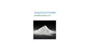 Soapstone Powder