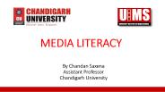 MEDIA LITERACY