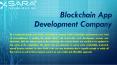 Blockchain App Development Company PowerPoint PPT Presentation