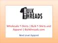 Wholesale T-Shirts | Bulk T-Shirts and Apparel | Bulkthreads.com