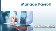 Manage Payroll; Bookkeeping services made simple — Symmetry50