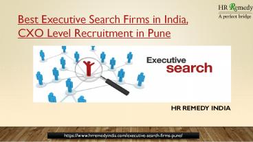Best Executive Search Firms in India | HR Remedy India