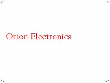 Reputed Industrial Automation Solutions Company