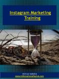 Instagram Marketing Training PowerPoint PPT Presentation