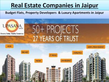 Real Estate Companies in Jaipur