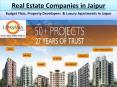 Real Estate Companies in Jaipur PowerPoint PPT Presentation