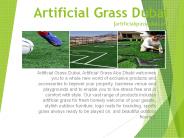 Dubai artificial grass