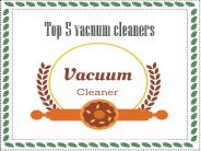 Top 5 vacuum cleaners