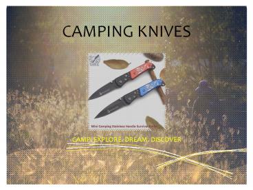 Camping Knives