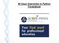 50 Days Internship in Python Trivandrum PowerPoint PPT Presentation