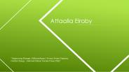 Attaalla Elroby - Engineering Manager From Marblehead