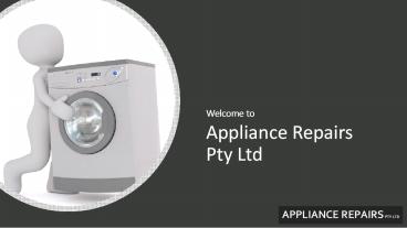 Appliance Repairs Caulfield - Appliance Repairs Pty Ltd