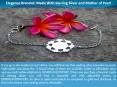 Elegance Bracelet: Made With Sterling Silver and Mother of Pearl PowerPoint PPT Presentation