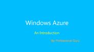 Azure Introduction