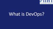 Devops Course Content | course Module | IIHT