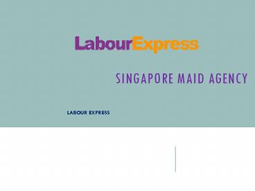 Get Reliable Maid Agency in Katong