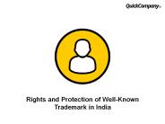 Available rights & protection to well known trademark