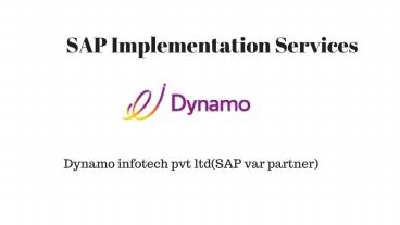 SAP implementation services (1)