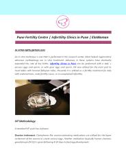 Pune Fertility Centre | Infertility Clinics in Pune | ElaWoman