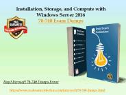 Pass4sure 70-740 Microsoft Practice Questions | Pass 70-740 Exam