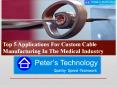 Top 5 Applications For Custom Cable Manufacturing In The Medical Industry PowerPoint PPT Presentation