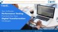 Top Software Performance Testing practices for your Digital Transformation strategies PowerPoint PPT Presentation