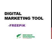 Digital Marketing Tool of the Week- Freepik