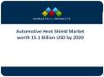 Current Advancements in Automotive Heat Shield Market PowerPoint PPT Presentation