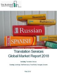 Translation Services Global Market Report 2018