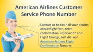 Dial American Airlines Reservations Phone Number