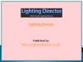 Multi Camera Television Lighting Director PowerPoint PPT Presentation