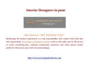 Inerior Designer In Pune