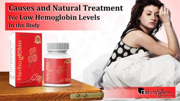 Causes and Natural Treatment for Low Hemoglobin Levels in the Body